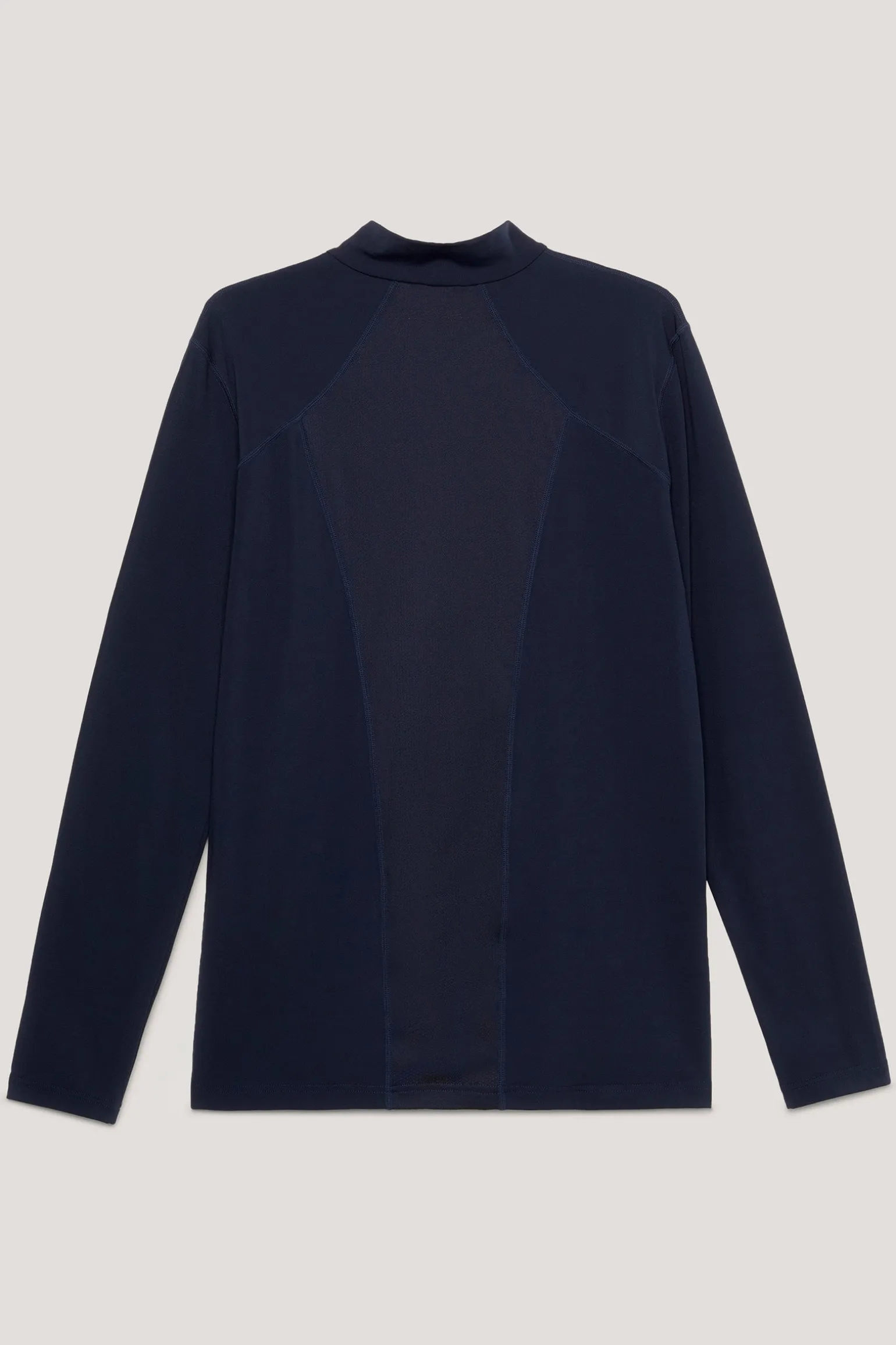 1/4 Zip Thermo Herren Langarm-Shirt