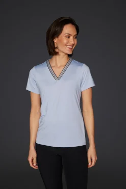 Active Stripe Damen Funktionsshirt