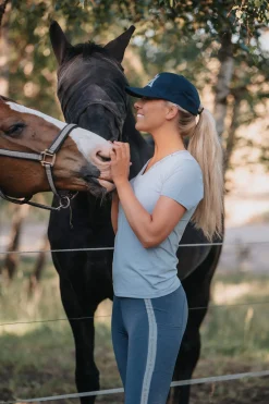 Active Stripe Damen Funktionsshirt