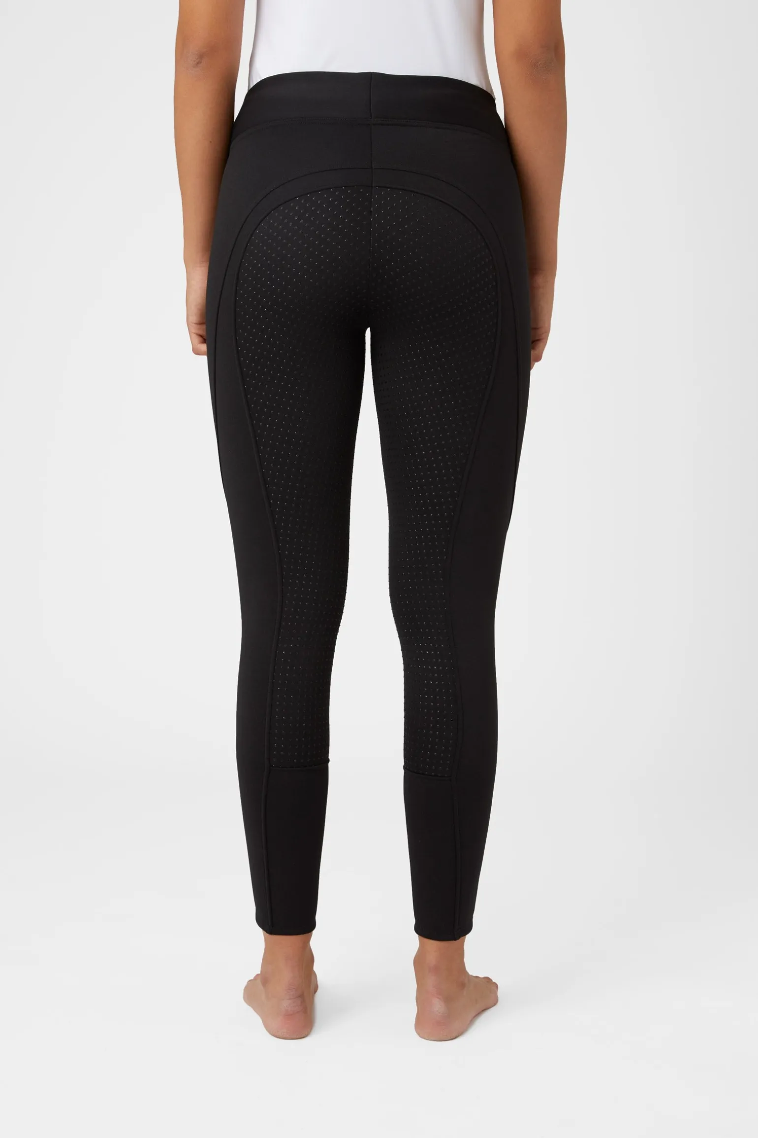Active Winterreitleggings mit Vollbesatz und Silikon-Grip für Damen