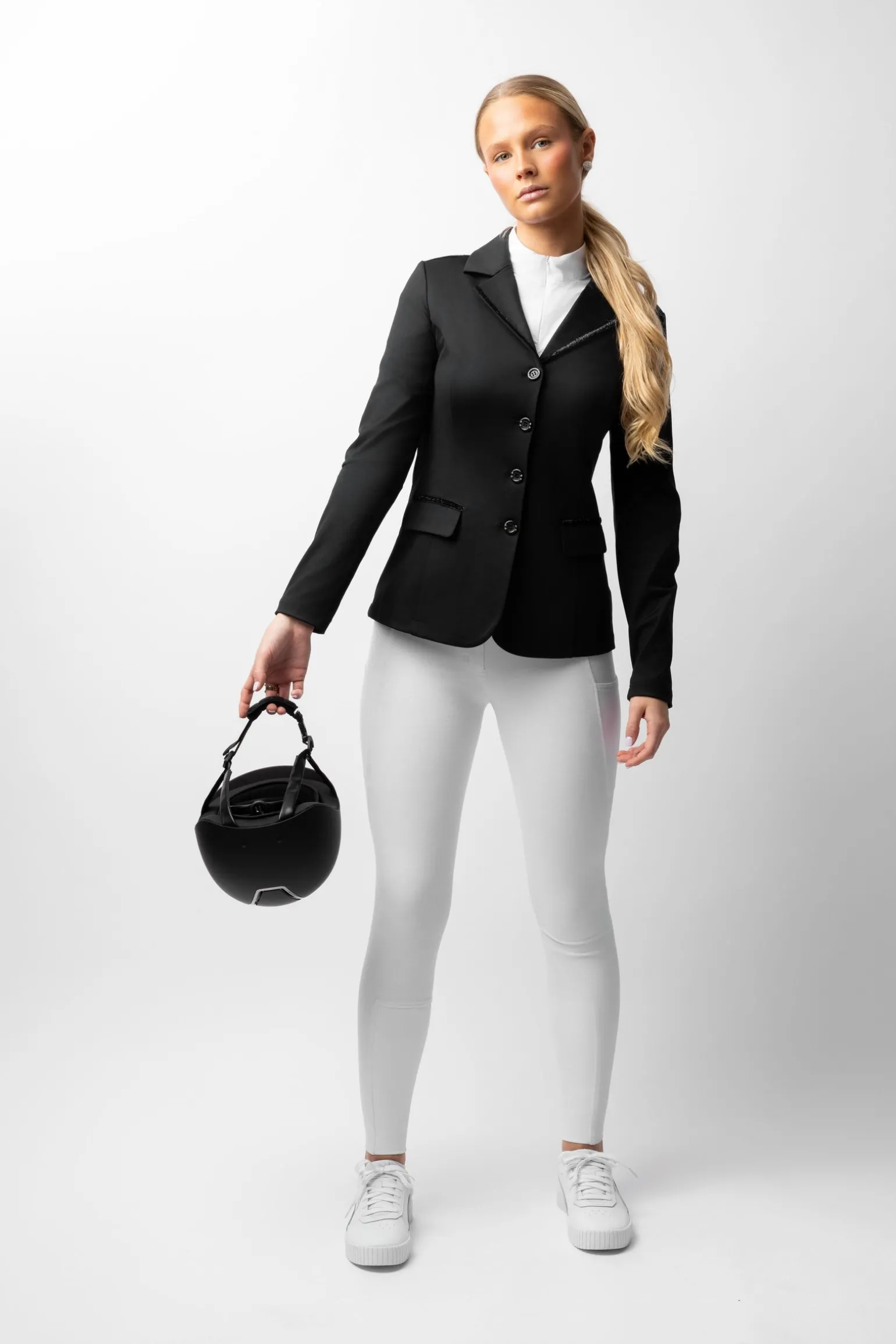 Ada Damen-Turnierjackett mit Glitzer