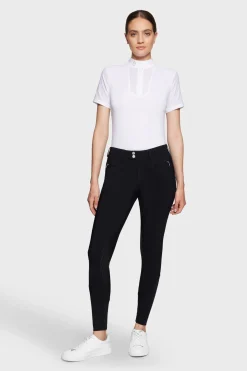 Adele Damen Kniebesatzreithose