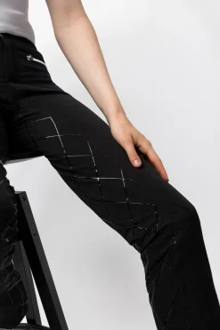 Adeline Damen Winterreithose mit Vollbesatz und Silikon Grip