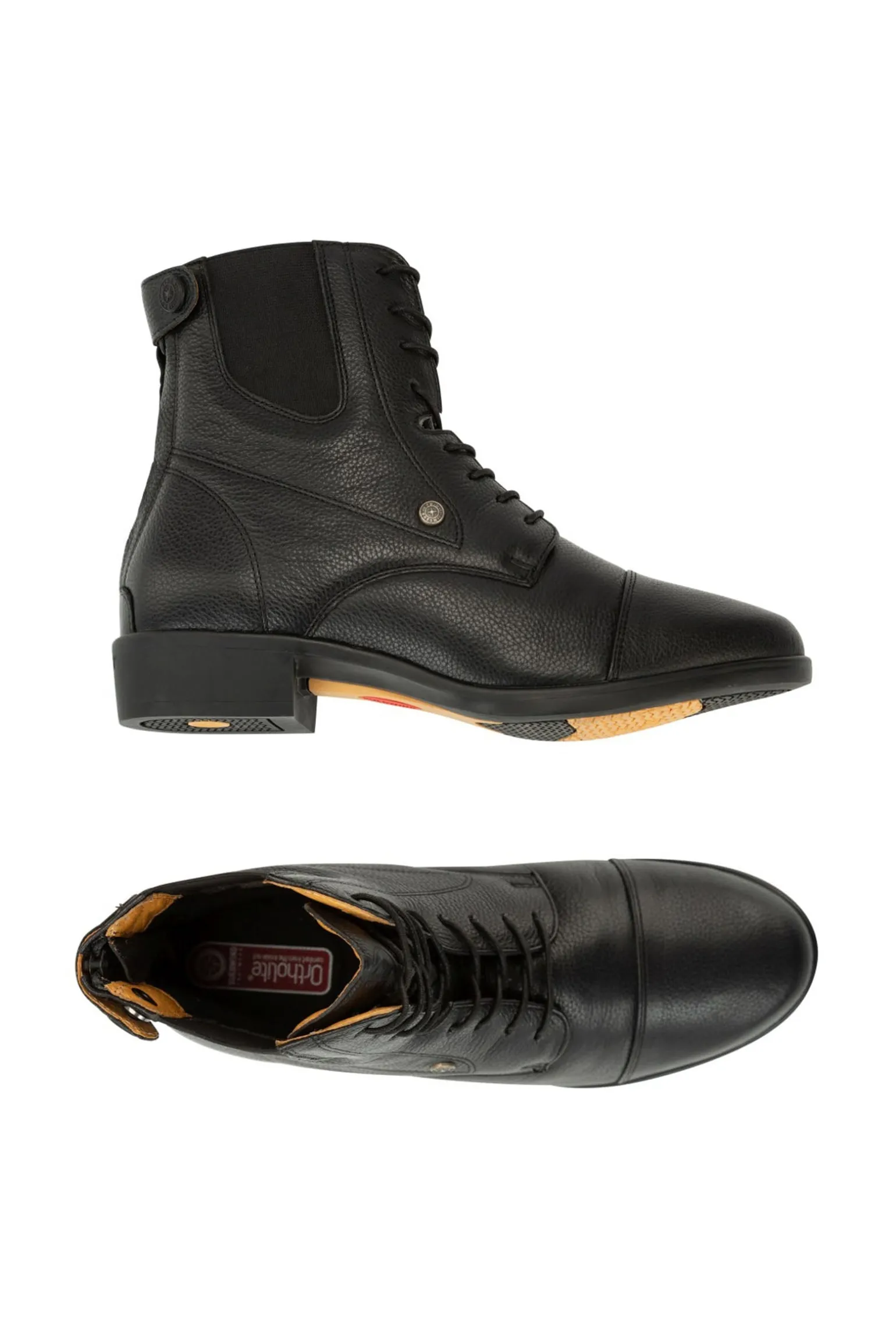 Advanced II BZ Lace weiche Jodhpur-Stiefeletten mit Reißverschluss hinten und Schnürung