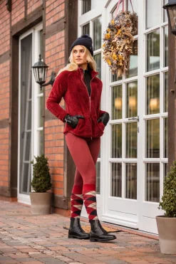 Alana karierte Winterreitstrümpfe