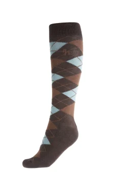 Alana karierte Winterreitstrümpfe