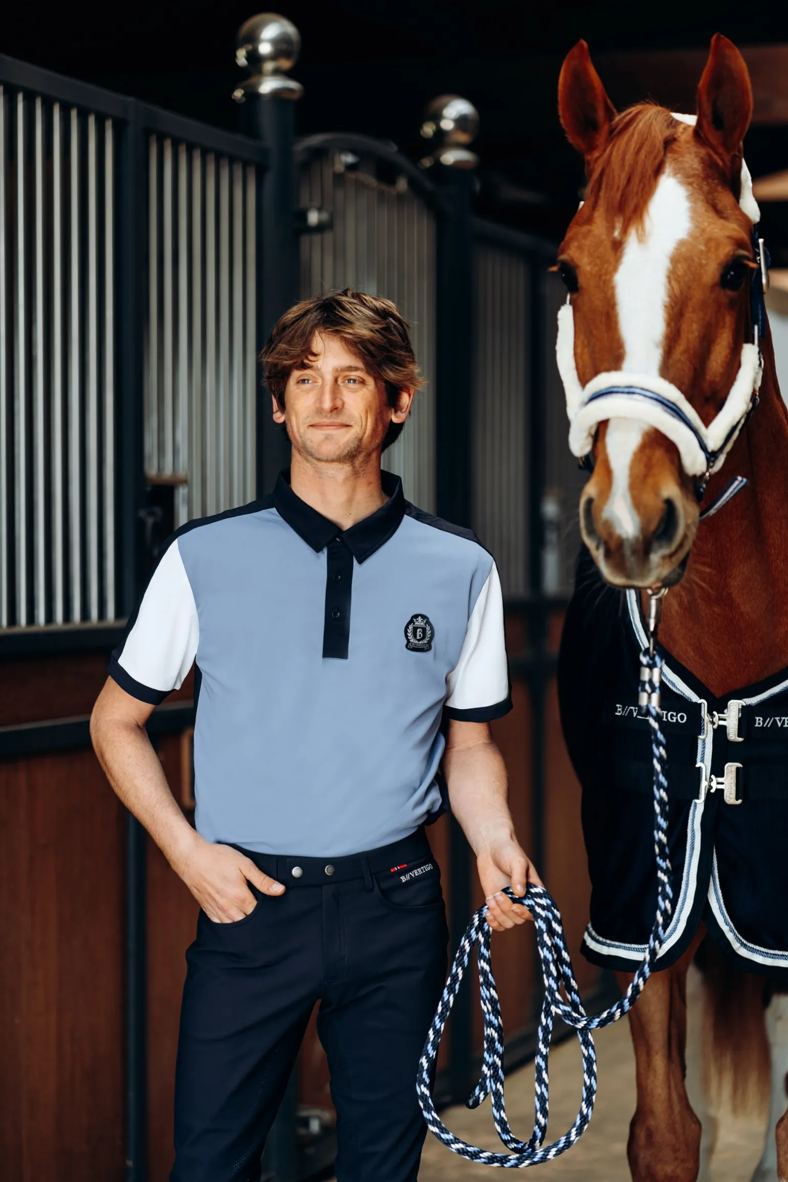 Alec Funktionales Herren Poloshirt