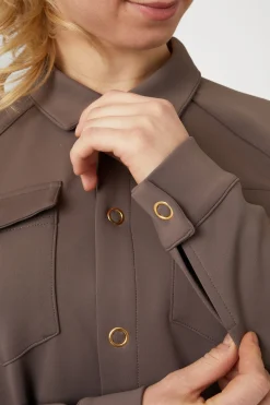 Alyssa Damen Hemdjacke