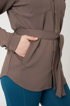 Alyssa Damen Hemdjacke