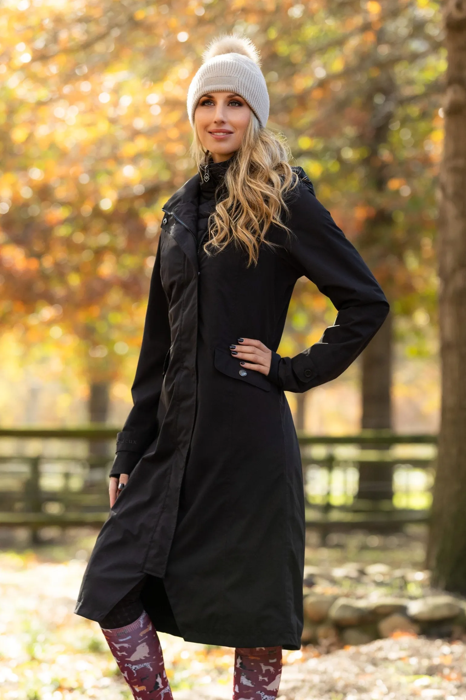 Amelie Women´s Waterproof Lightweight Riding Coat