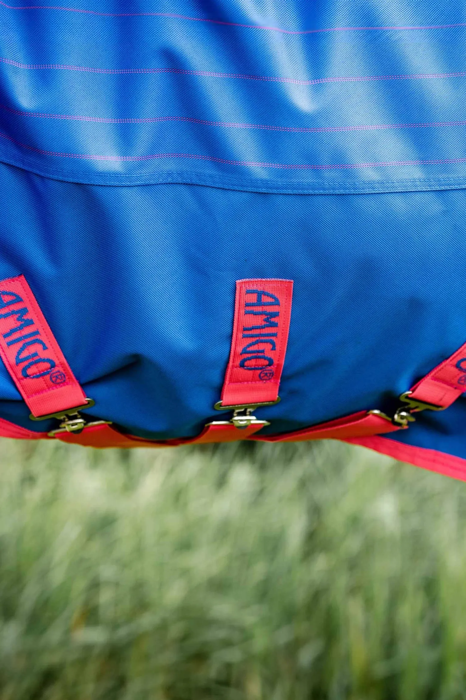 Amigo Bravo 12 Reflectech Plus Weidedecke mit abnehmbarem Halsteil, 250g