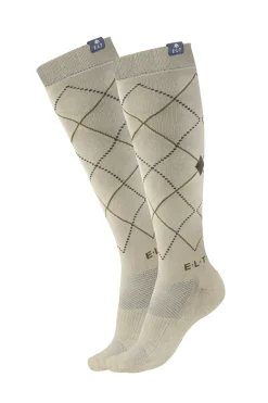 Argyle atmungsaktive Reitsocken