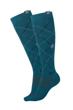 Argyle atmungsaktive Reitsocken