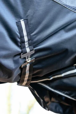 Arika reflektierende Weidedecke mit abnehmbarem Halsteil, 100 g