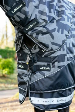 Arika reflektierende Weidedecke mit abnehmbarem Halsteil, 0 g