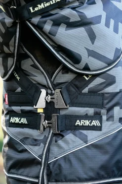 Arika reflektierende Weidedecke mit abnehmbarem Halsteil, 0 g