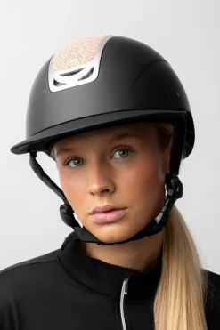 Arix II Reihelm mit Kristallverzierung