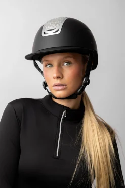 Arix II Reihelm mit Kristallverzierung