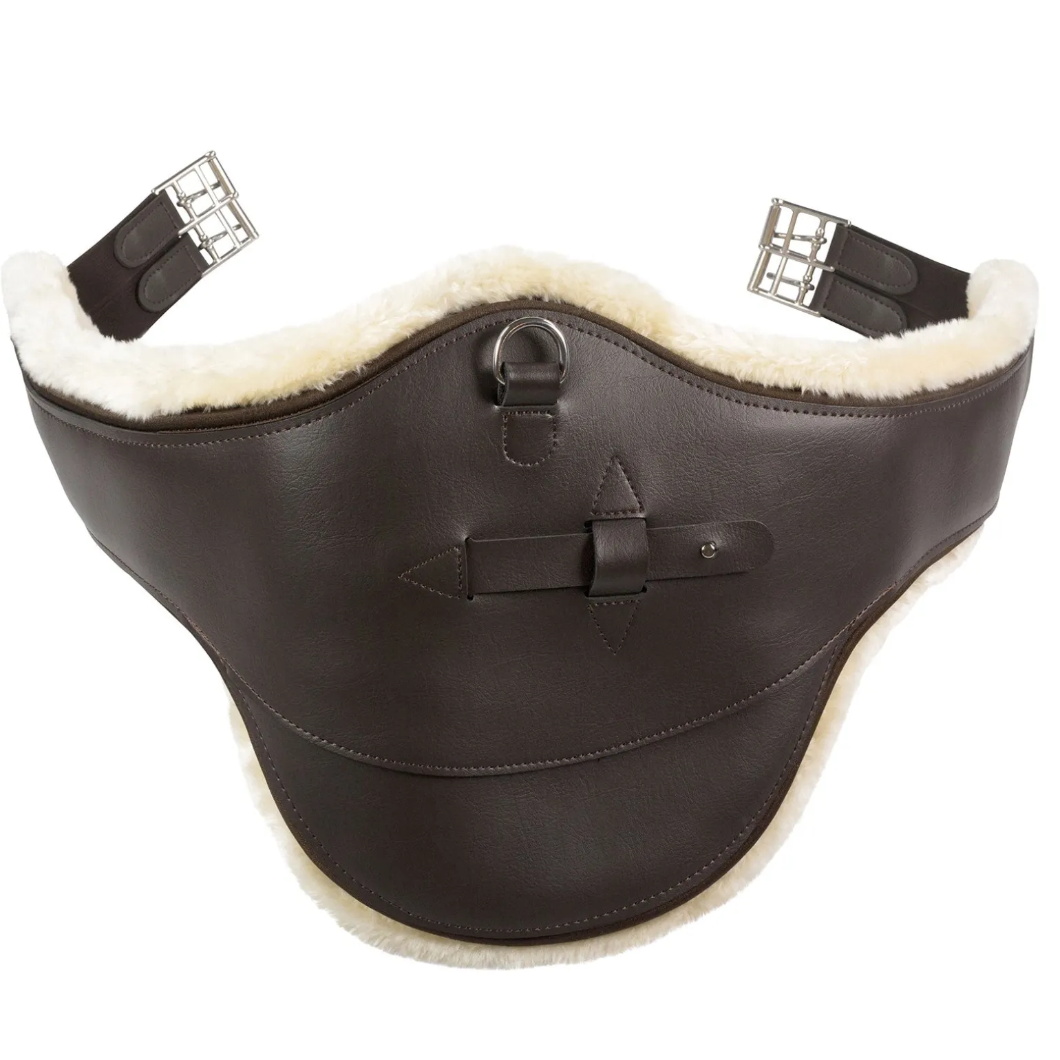 Atlanta Stollenschutz-Sattelgurt mit Fleecefutter