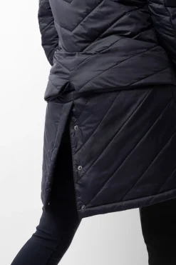 Aurora Gefütterte Damen Parka Reitjacke mit abnehmbarem Rock