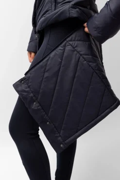 Aurora Gefütterte Damen Parka Reitjacke mit abnehmbarem Rock