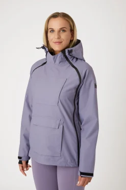 Ayla Damen Regenjacke mit Reißverschlüssen