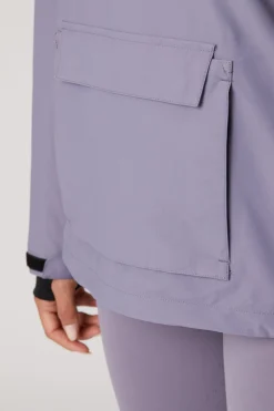 Ayla Damen Regenjacke mit Reißverschlüssen