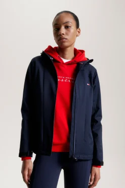 Barcelona Taillierte Regenjacke