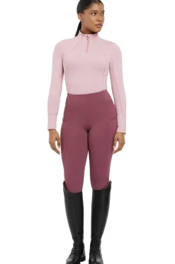 Baselayer mit Reißverschluss