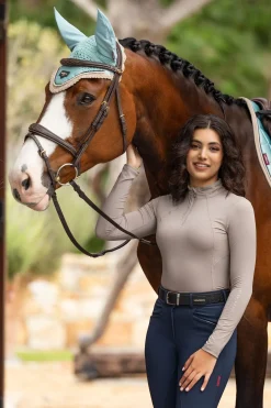 Baselayer mit Reißverschluss