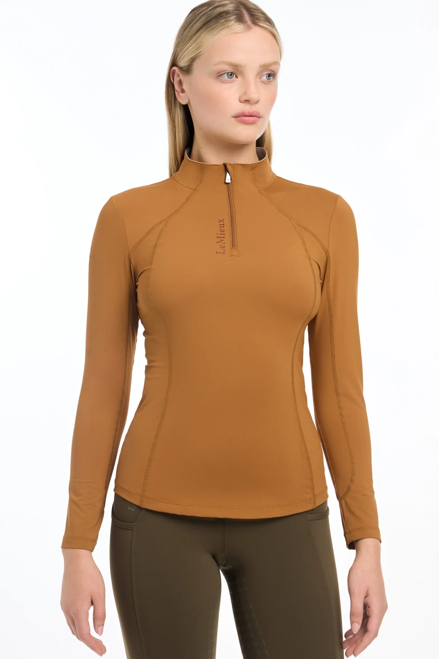 Baselayer mit Reißverschluss