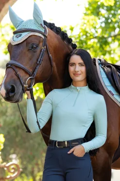 Baselayer mit Reißverschluss