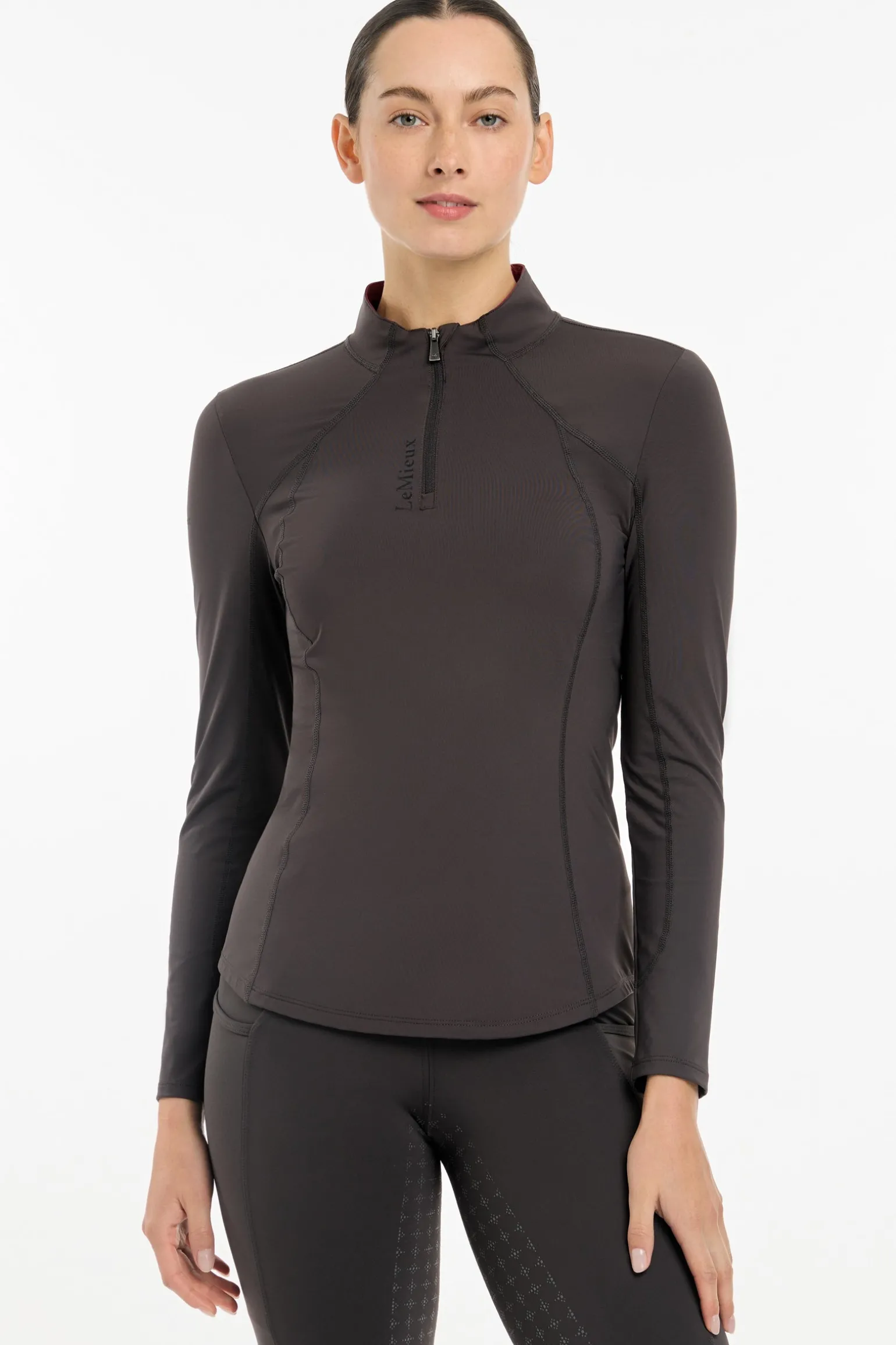 Baselayer mit Reißverschluss