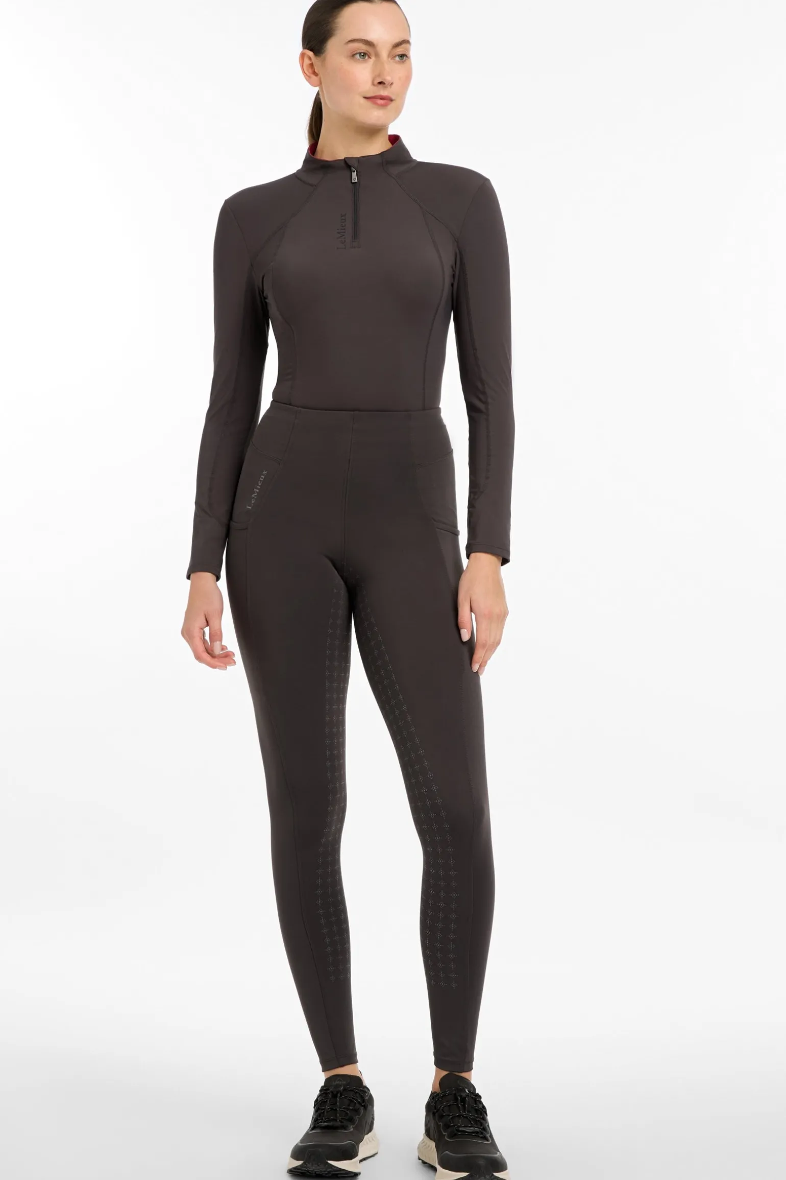 Baselayer mit Reißverschluss