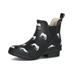 Billie Damen Gummi Stiefeletten mit Print