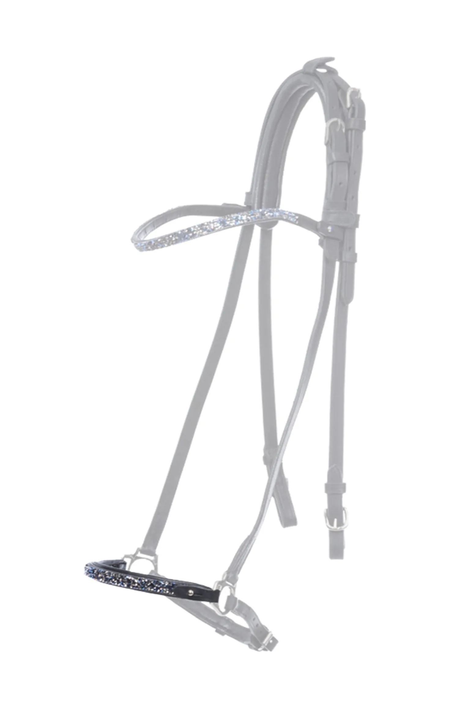 Blár Hannoveranischer Nasenriemen für Kjartan Islandtrense