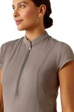 Breathe Damen Baselayer mit 1/2 Reißverschluss