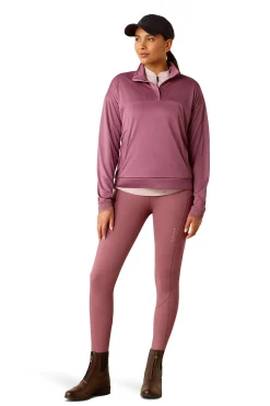 Breathe Damen Sweatshirt mit 1/2 Reißverschluss