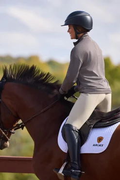 Breathe Damen Sweatshirt mit 1/2 Reißverschluss