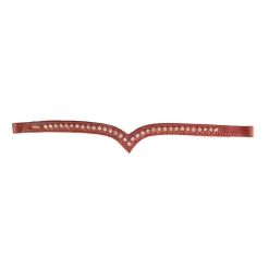 Browband 1 row crystals