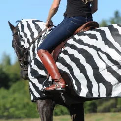 Buzz-Off Zebra Fliegenausreitdecke