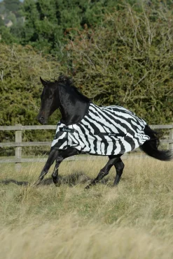 Buzz-Off Zebra Fliegendecke mit abnehmbarem Halsteil