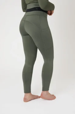 Caitlin Damen High Waist Reitleggings mit Vollgrip