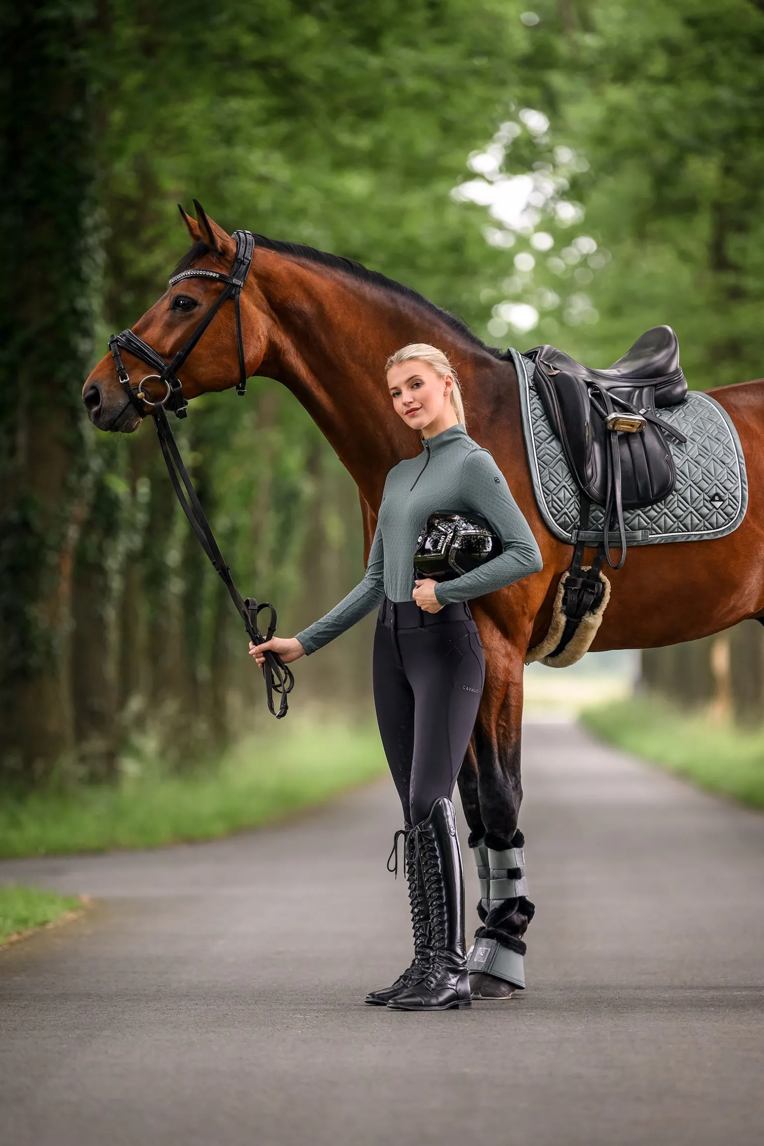 Cavalninette Baselayer, Damen