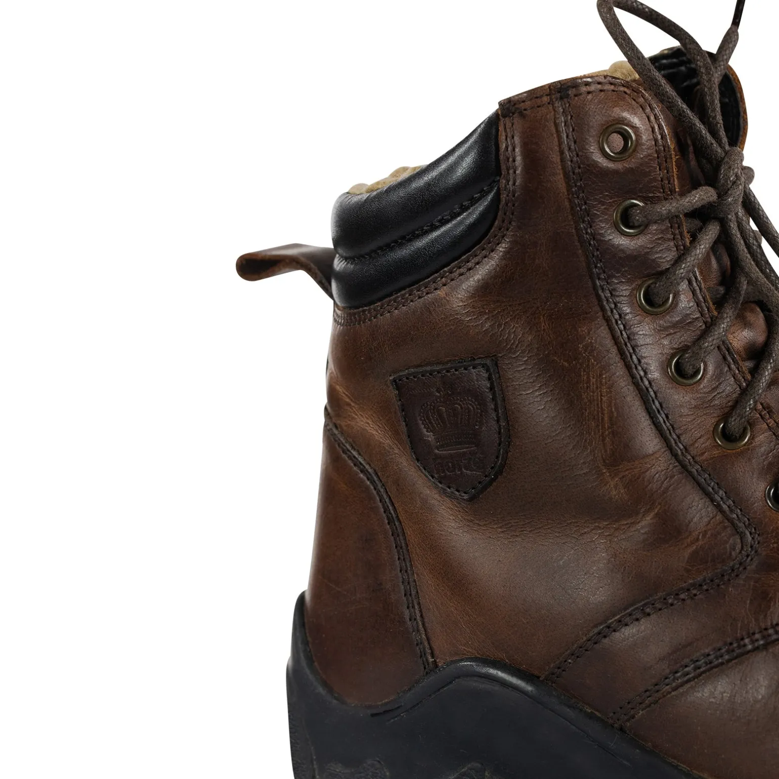 Chamonix Leder-Winterreitstiefeletten