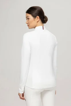 Charlotte Damen Turniershirt mit Knopfleiste