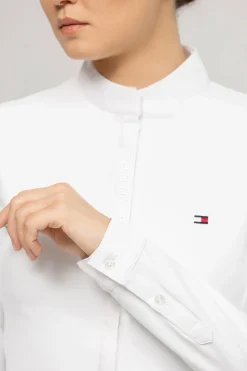 Charlotte Damen Turniershirt mit Knopfleiste