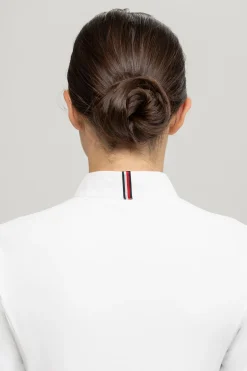 Charlotte Damen Turniershirt mit Knopfleiste