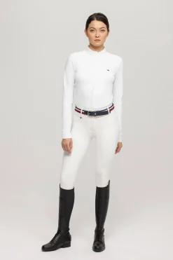 Charlotte Damen Turniershirt mit Knopfleiste