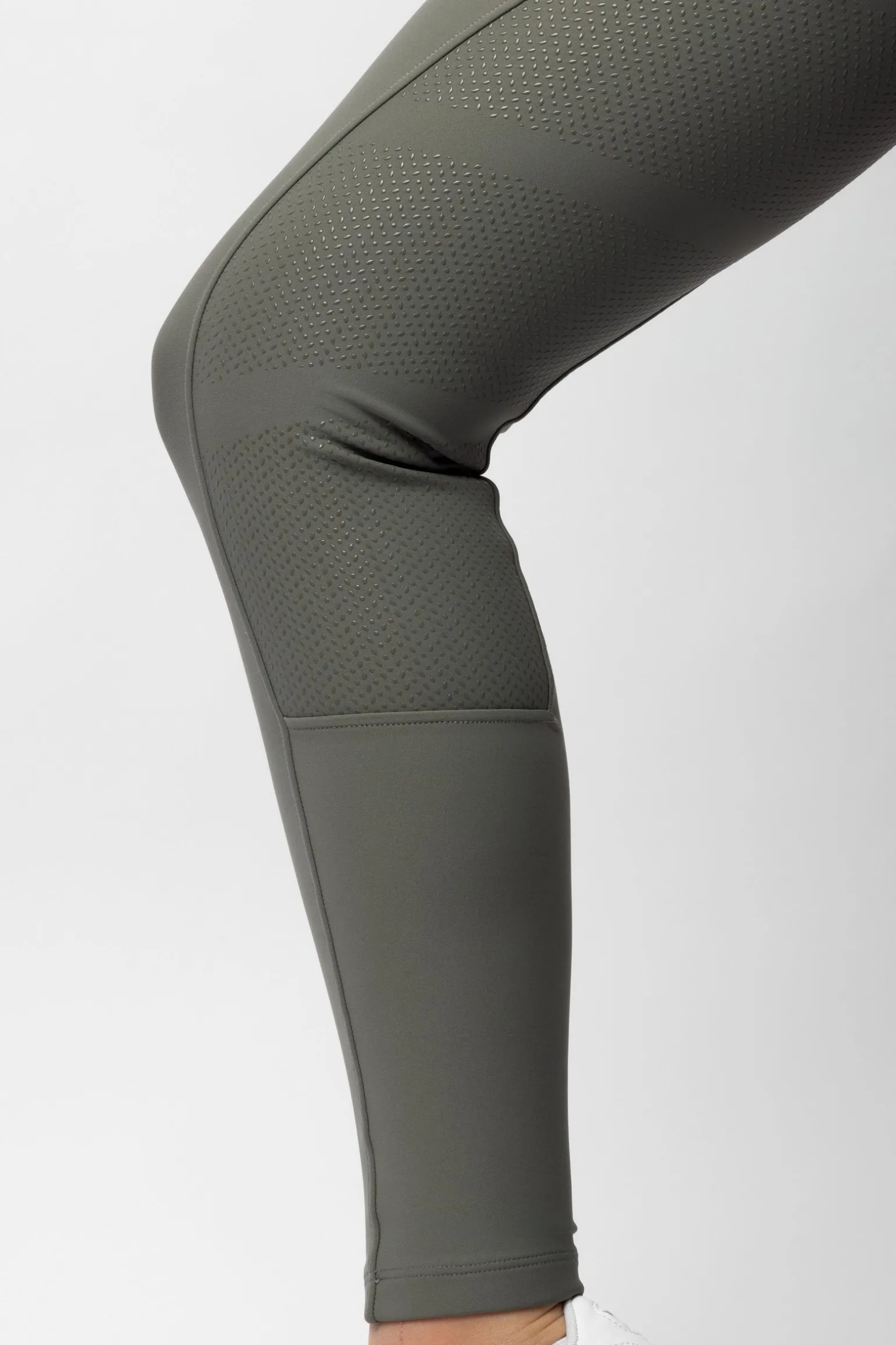 Chiara Vollbesatzreithose mit Kompression und Hybrid-Design